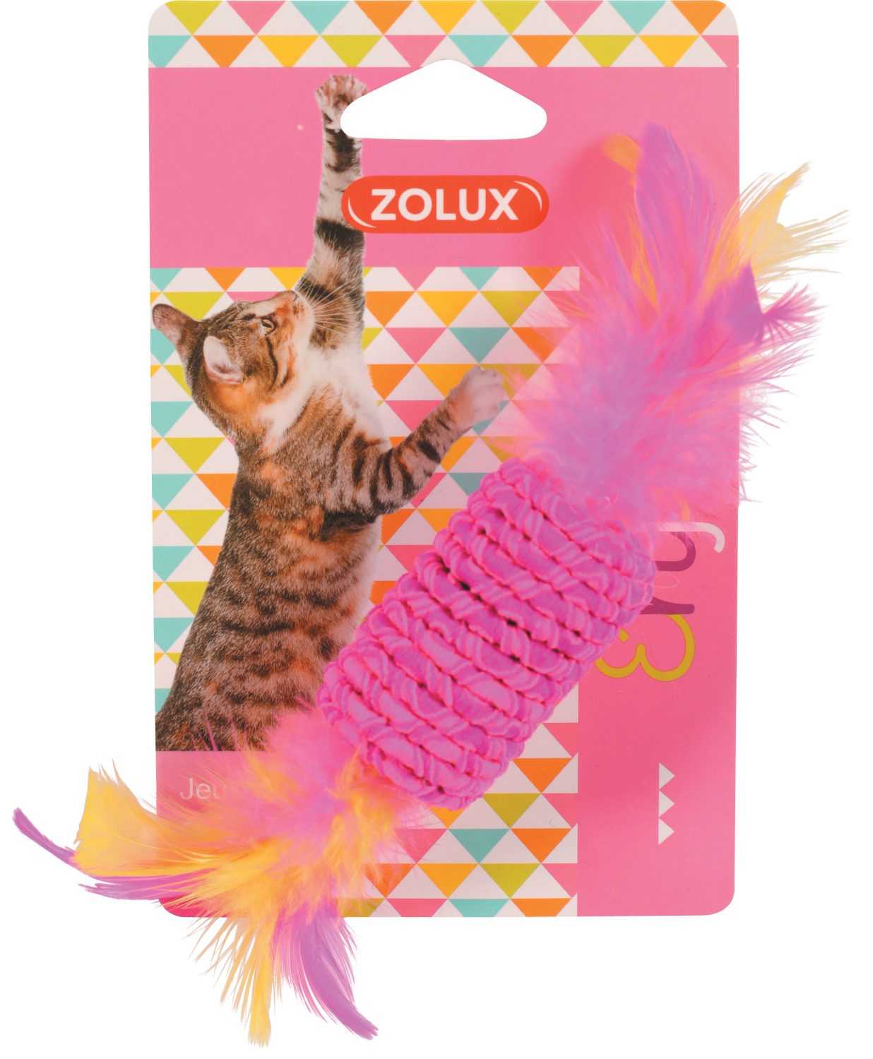 Jouet chat élastique bonbon